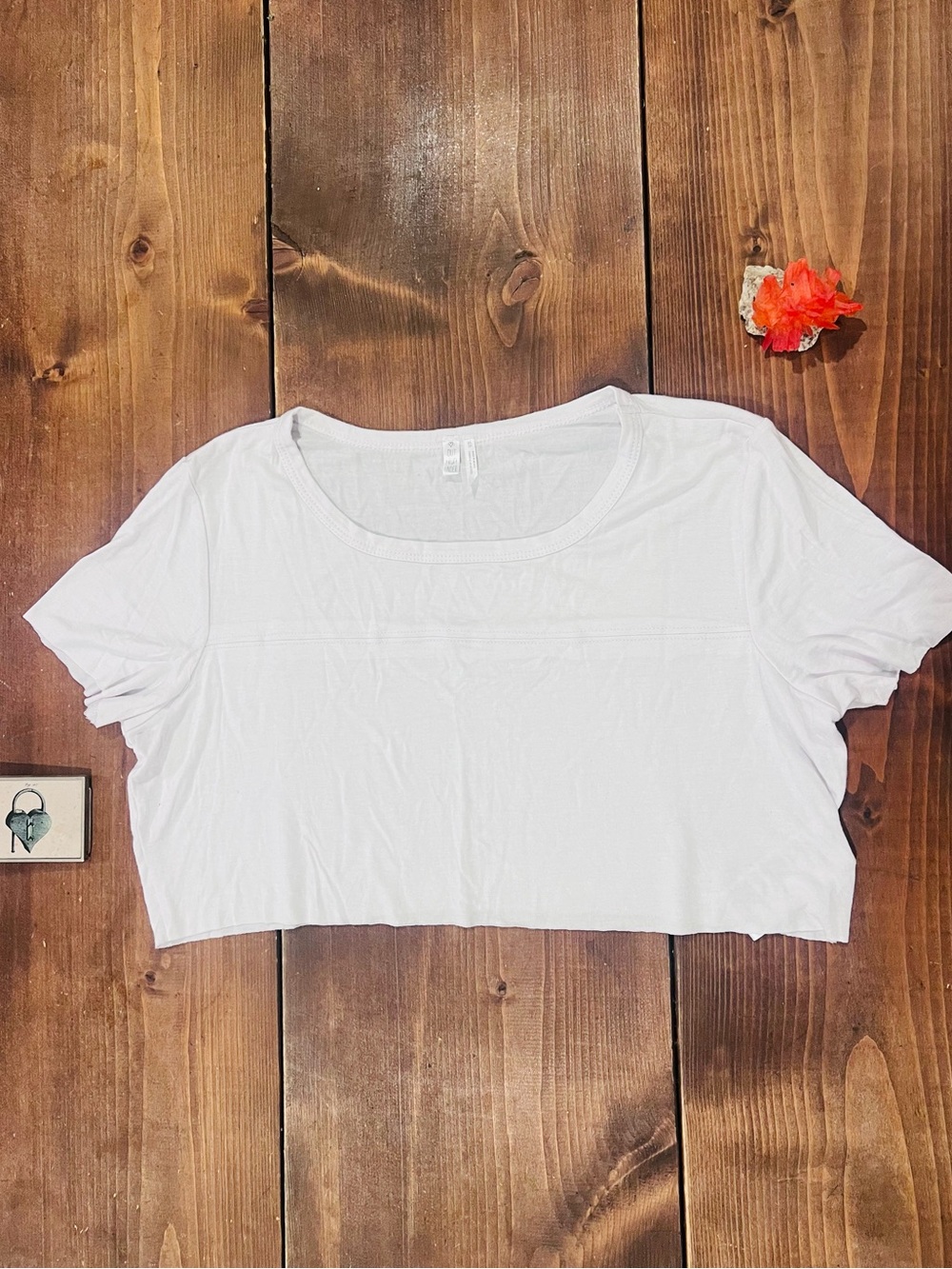 Urban Outfitters White Crop Top